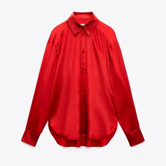 Zara Tops - ZARA SILK BLOUSE - NWT